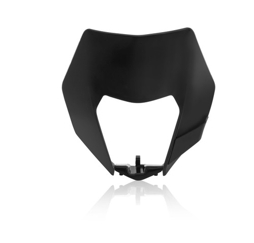 Front Headlight Mask Black
