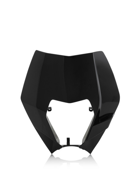 Front Headlight Mask Black
