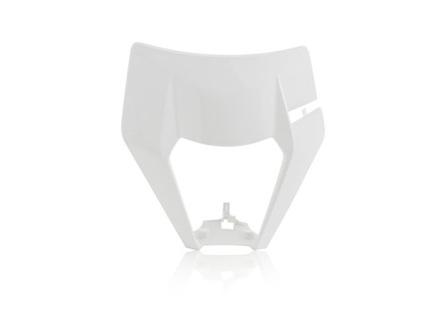 Front Headlight Mask White