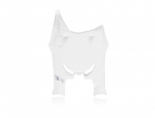 Stadium Number Plate White
