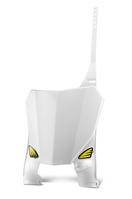 Stadium Number Plate White