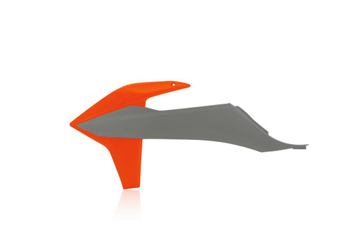 Radiator Shrouds Ktm Grey/Orange