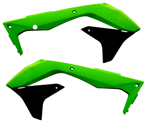 Radiator Shrouds Green/Black