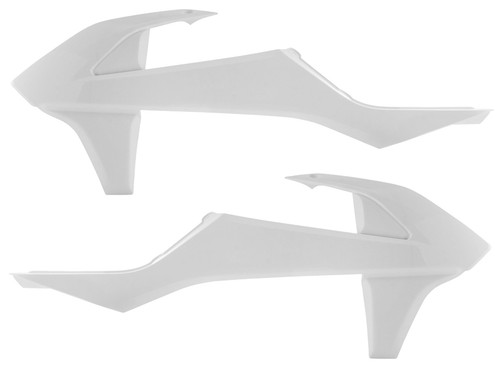 Radiator Shrouds White