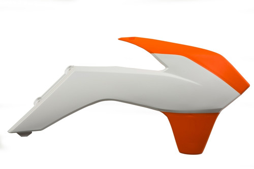 Radiator Shroud Orange/White