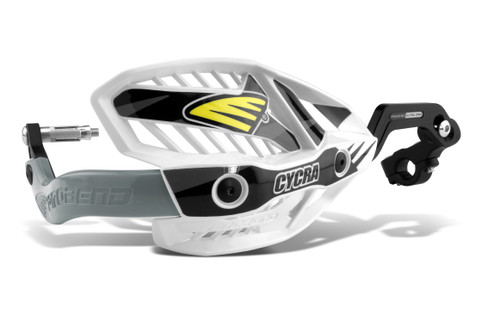 Crm Wrap Around Handguards 1 1/8" Clamp   White/White