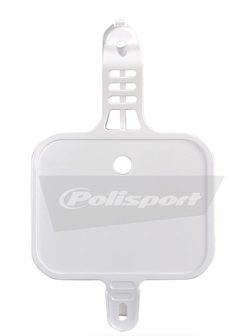 Front Number Plate White