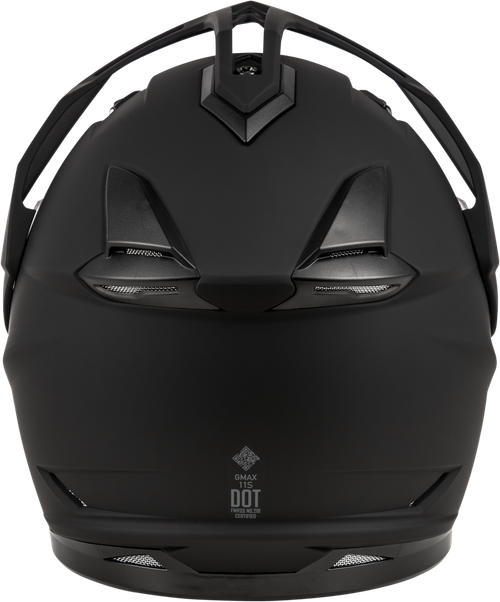 Gm 11s Snow Helmet W/ Elec Shield Matte Black 3x