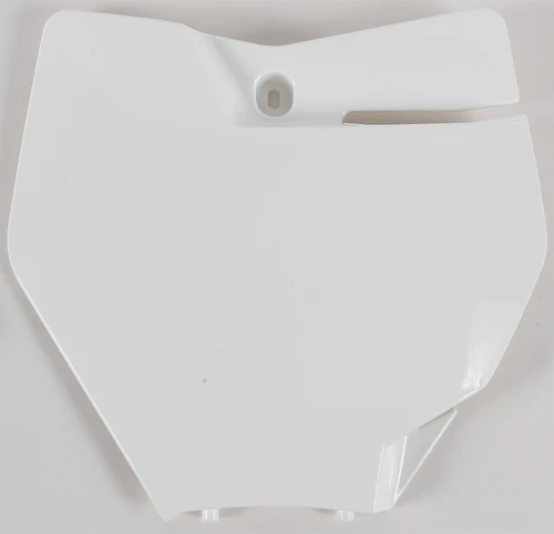 Front Number Plate White