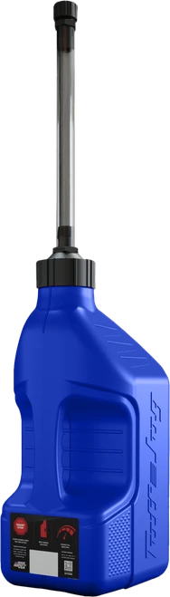 Utility Container Blue W/ Autostop Spout 2.5 Gal