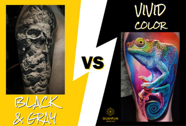 Color vs. Black & Gray Tattoos
