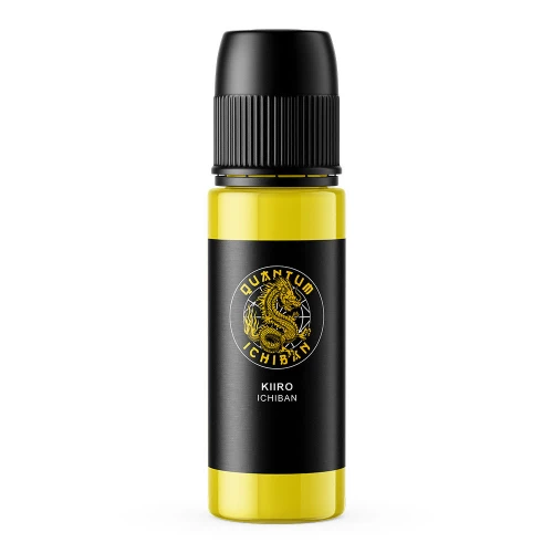 Quantum Tattoo Ink Kiiro - Ichiban Powder Pigment 30ml.