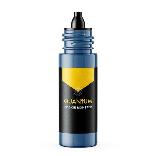 Quantum Gold Label REACH Compliant Tattoo Ink - Cookie Monster 30ml.