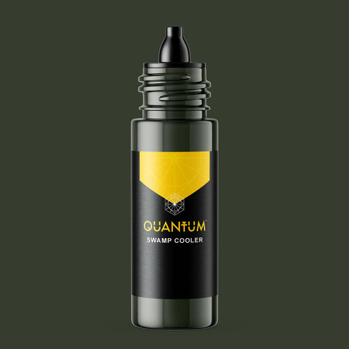 Quantum Gold Label REACH Compliant Tattoo Ink - Swamp Cooler 30ml.