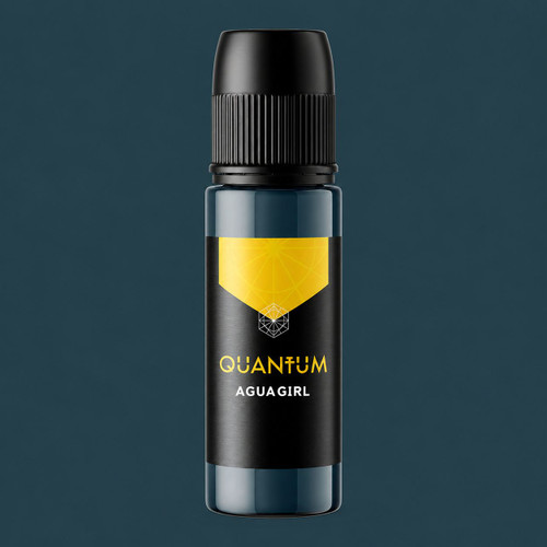 Quantum Gold Label Tattoo Inks are EU REACH Compliant - Agua Girl 30ml.
