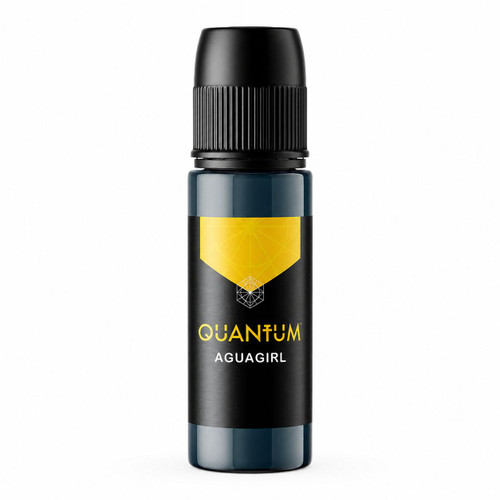 Quantum Gold Label Tattoo Inks are EU REACH Compliant - Agua Girl 30ml.
