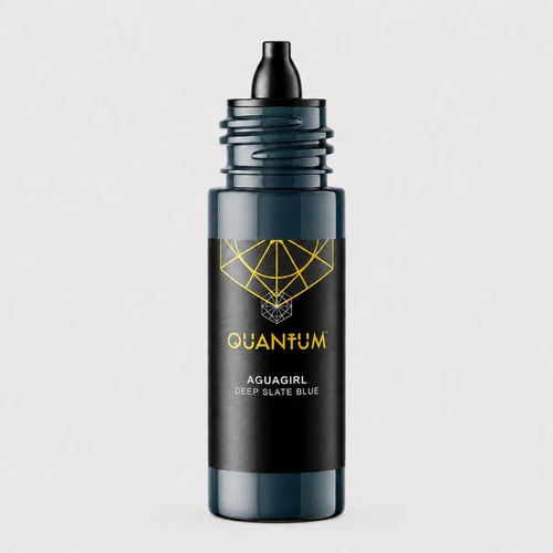 Quantum Original Black & Yellow Tattoo Ink - Agua Girl 30ml.