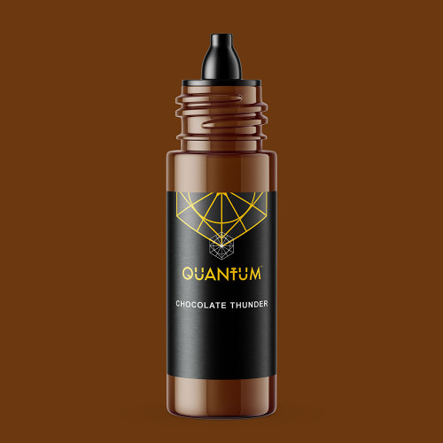 Quantum Original Black & Yellow Tattoo Ink - Chocolate Thunder 30ml.