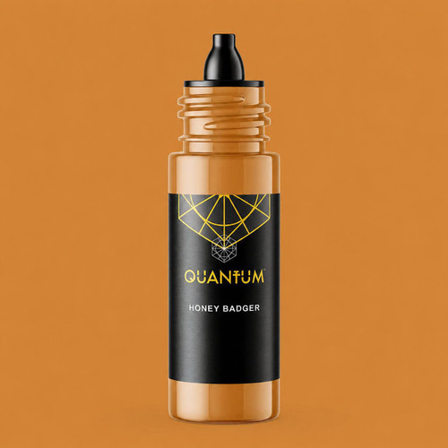 Quantum Original Black & Yellow Tattoo Ink - Honey Badger 30ml