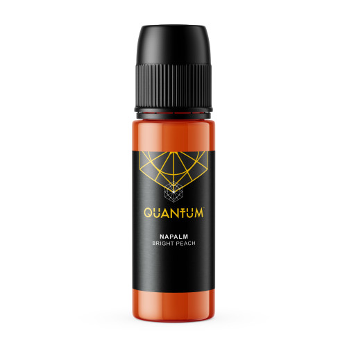 Quantum Original Black & Yellow Tattoo Ink - Napalm 30ml.