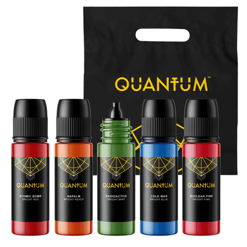 Quantum Original Black & Yellow Tattoo Ink - Quantum Fusion Set