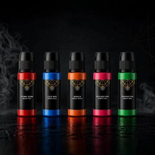 Quantum Original Black & Yellow Tattoo Ink - Quantum Fusion Set