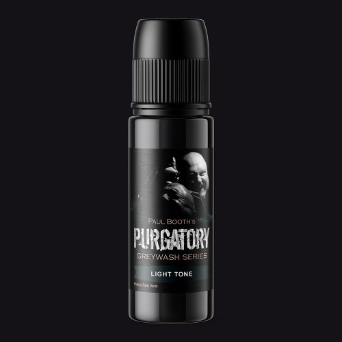 Quantum Gold Label Tattoo Ink - Purgatory by Paul Booth - Gray Wash Light Tone