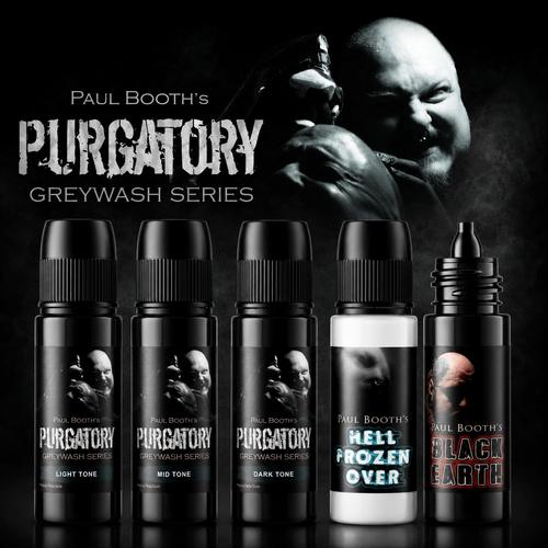 Quantum Gold Label Tattoo Ink - The Ultimate Paul Booth Set - Original