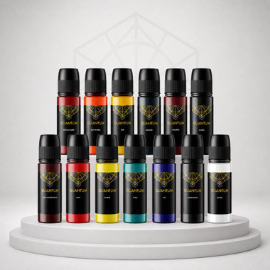 Quantum Original Black & Yellow Tattoo Ink - Ichiban full color set