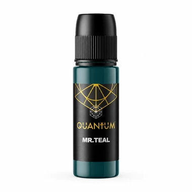 Mr. Teal | Deep Teal Green Tattoo Ink | Quantum Original Tattoo Ink