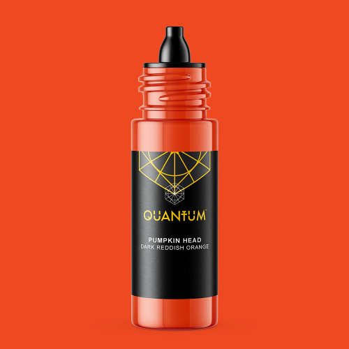 Quantum Tattoo Ink Pumpkin Head