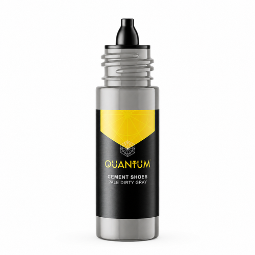 Quantum Gold Label REACH Compliant Tattoo Ink -  Cement Shoes 30ml.