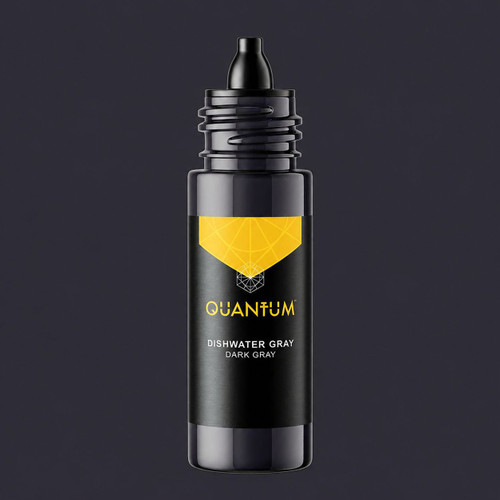 Quantum Gold Label REACH Compliant Tattoo Ink -  Dishwater Gray 30ml.