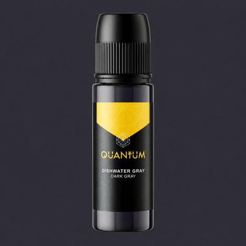 Quantum Gold Label REACH Compliant Tattoo Ink -  Dishwater Gray 30ml.