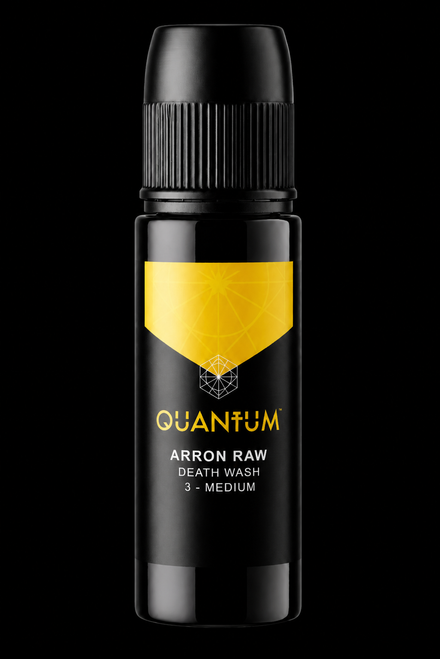 Quantum Tattoo Ink Arron Raw Skull & Bones - Gray Wash 3: Medium - Gold Label Tattoo Ink