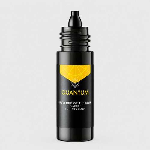 Quantum Tattoo Ink Revenge of the Sith - Gray Wash 1: Vader - Ultra Light - Gold Label Tattoo Ink