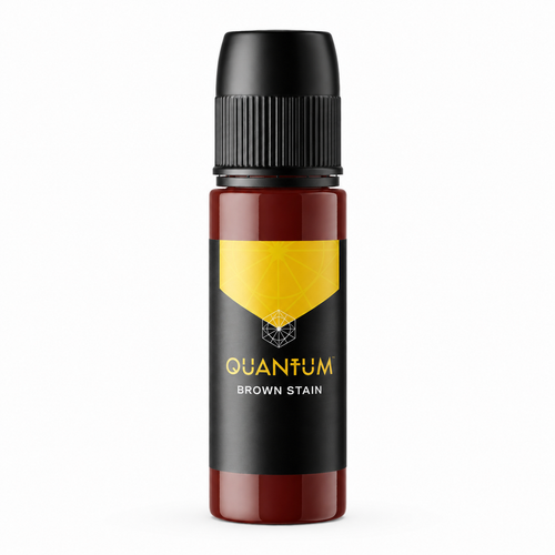 Quantum Tattoo Ink Brown Stain - Gold Label Tattoo Ink