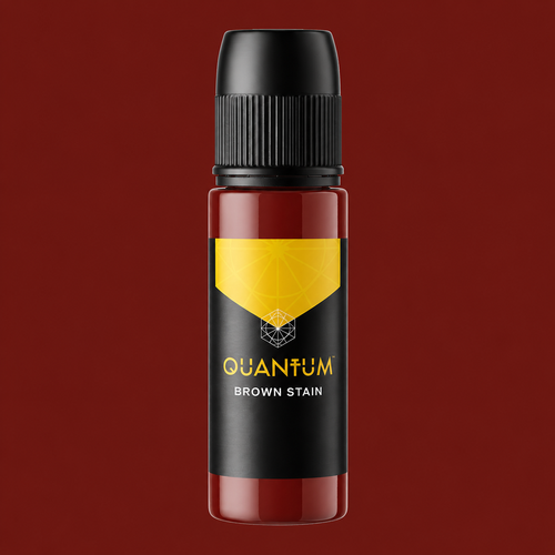 Quantum Tattoo Ink Brown Stain - Gold Label Tattoo Ink