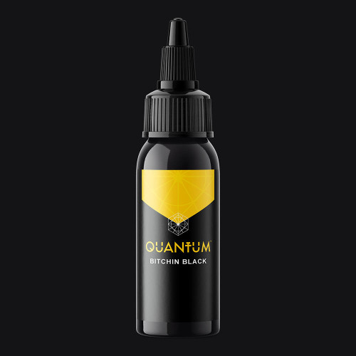 Quantum Tattoo Ink Bitchin Black - Gold Label Tattoo Ink