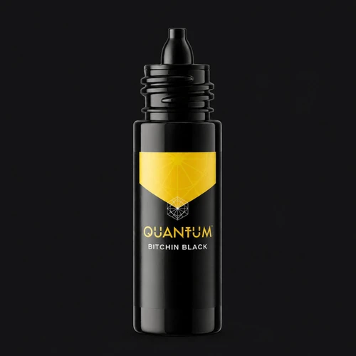 Quantum Tattoo Ink Bitchin Black - Gold Label Tattoo Ink