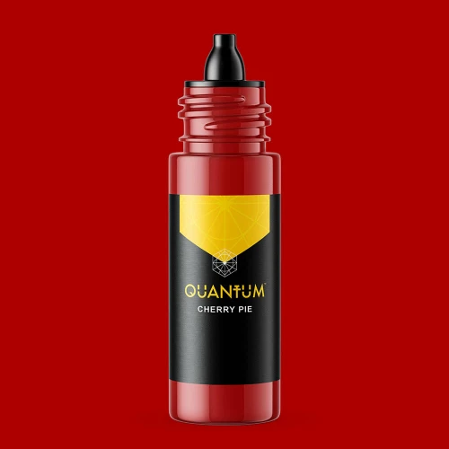 Quantum Gold Label REACH Compliant Tattoo Ink -  Cherry Pie 30ml.