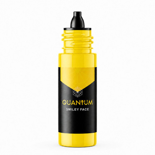 Quantum Gold Label REACH Compliant Tattoo Ink - Smiley Face 30ml.