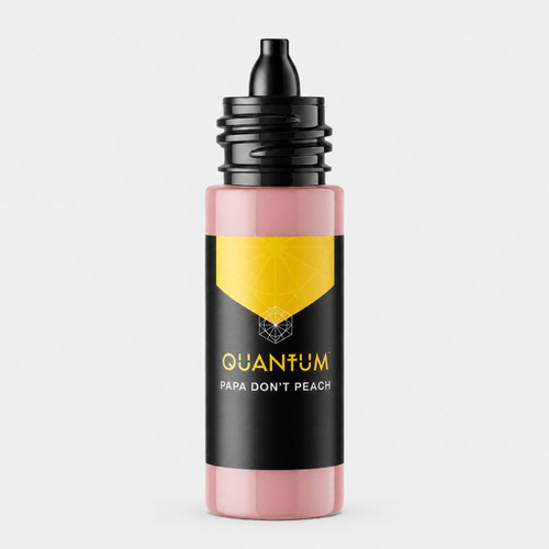 Quantum Gold Label REACH Compliant Tattoo Ink - Papa Don't Peach 30ml.