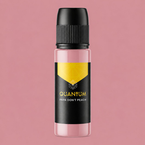 Quantum Gold Label REACH Compliant Tattoo Ink - Papa Don't Peach 30ml.