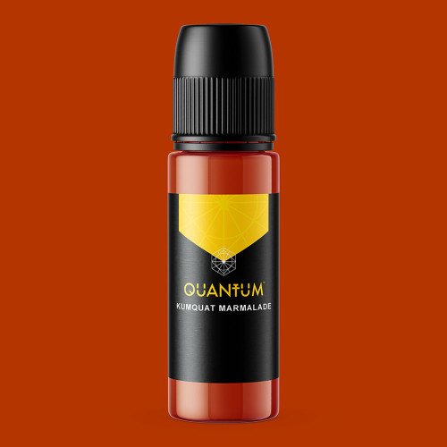Quantum Gold Label Tattoo Ink - Reach Compliant - Kumquat Marmalade 30ml.
