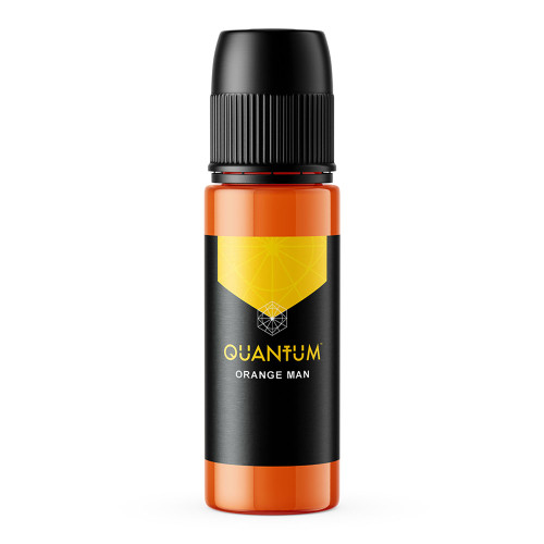 Quantum Gold Label REACH Compliant Tattoo Ink - Orange Man 30ml.
