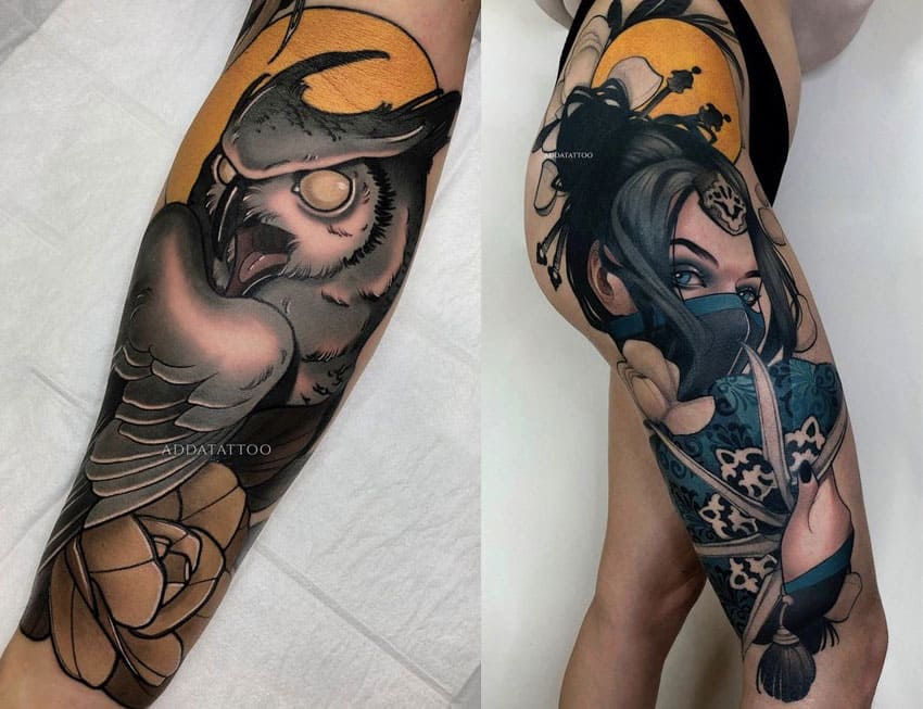 artist Alina Gokk Tattoo 