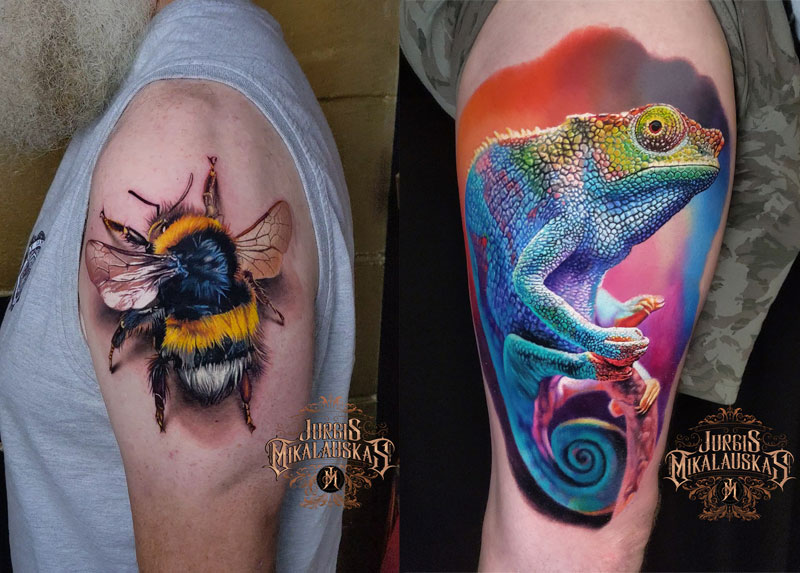  artist Jurgis Mikalauskas tattoo ink