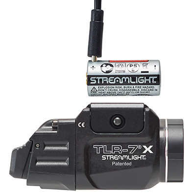 Streamlight TLR-7X Weapon Light, Rechargeable Battery, Black - 69455