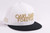 LIMITED EDITION White/Gold Adjustable Cap: Oakland Forever